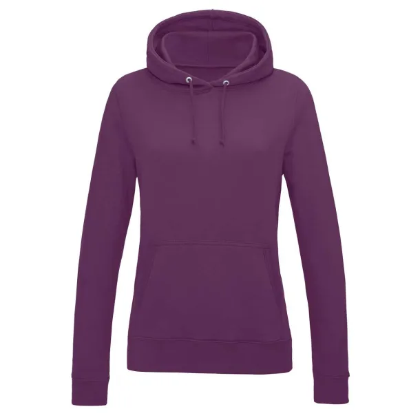  WOMEN'S COLLEGE HOODIE - Just Hoods Plum