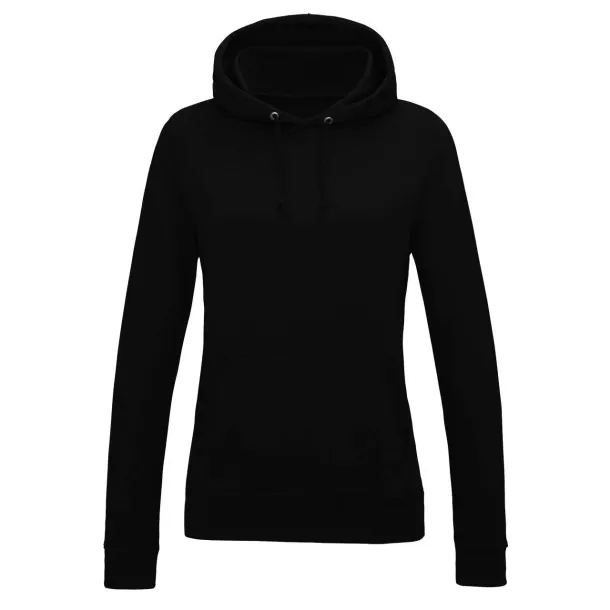  Ženska sveučilišna hoodica, 280 g/m2 - Just Hoods Crna