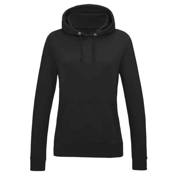  WOMEN'S COLLEGE HOODIE - Just Hoods Black Smoke