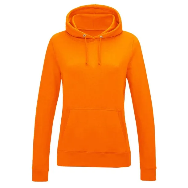  WOMEN'S COLLEGE HOODIE - Just Hoods Orange Crush