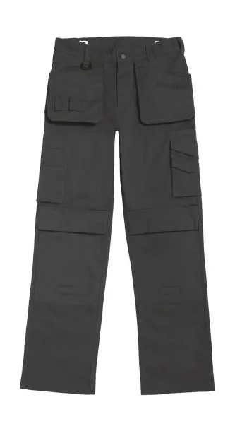  Performance Pro Workwear Trousers - B&C Pro Steel Grey