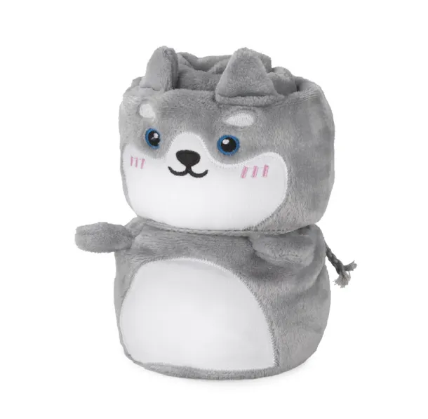 WOOLY deka od flisa szary