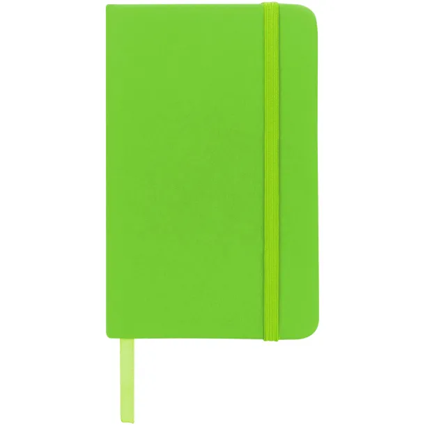 Spectrum A6 hard cover notebook Lime green