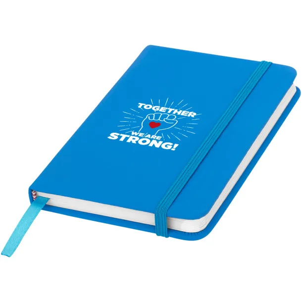 Spectrum A6 hard cover notebook Light blue