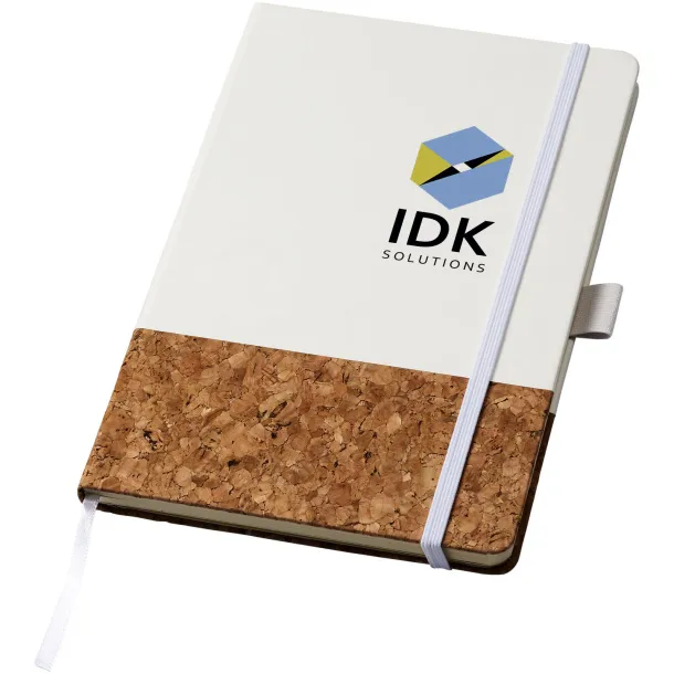 Evora notes od pluta i umjetne kože, A5 - JournalBooks Bijela