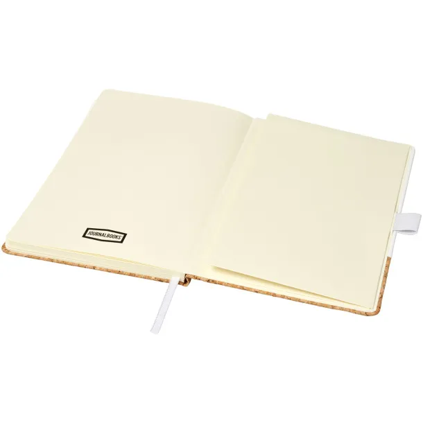 Evora A5 cork thermo PU notebook - JournalBooks White