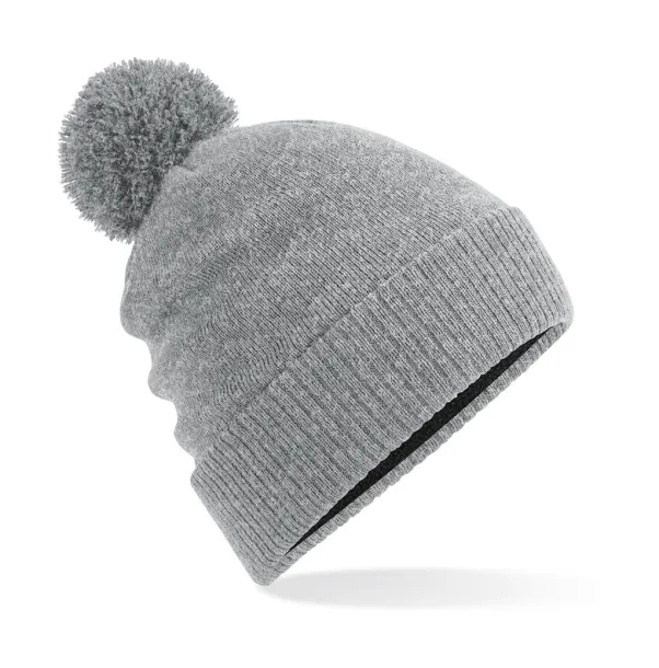  Water Repellent Thermal Snowstar® Beanie - Beechfield Heather Grey