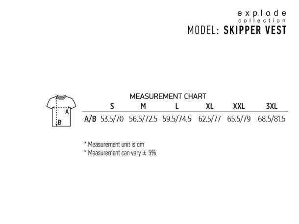 SKIPPER VEST Softshell zimski prsluk - EXPLODE Tamnosiva