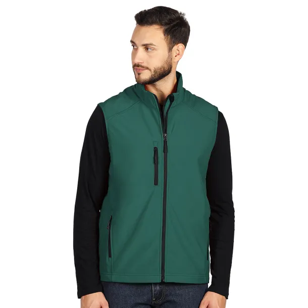 SKIPPER VEST softshell bodywarmer - EXPLODE Green