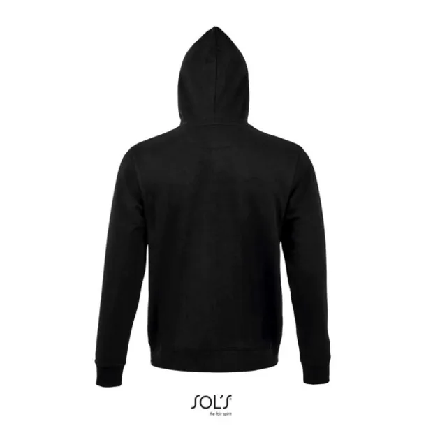  SOL'S SPIKE MEN - ZIP HOODIE - 280 g/m² - SOL'S Black