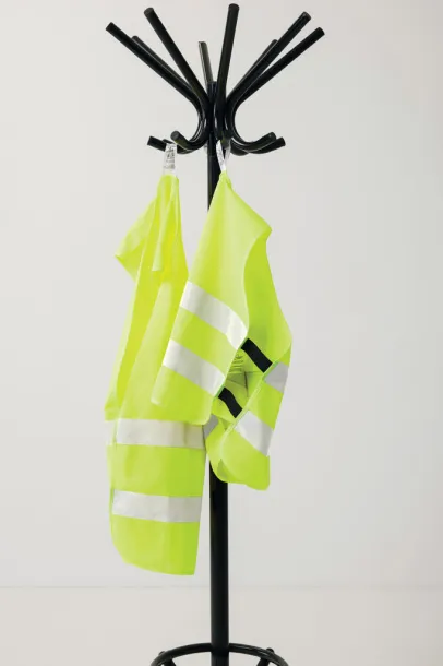  GRS recycled PET high-visibility safety vest 3-6 years - XD Collection Yellow 