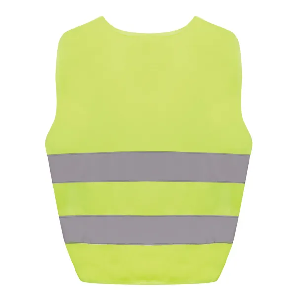  GRS recycled PET high-visibility safety vest 3-6 years - XD Collection Yellow 