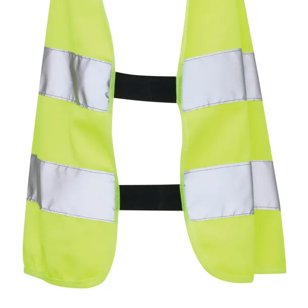  GRS recycled PET high-visibility safety vest 3-6 years - XD Collection Yellow 