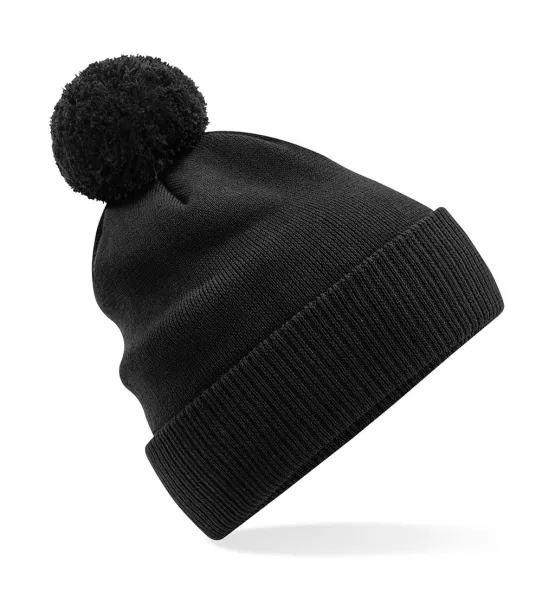  Organic Cotton Snowstar® Beanie - Beechfield Black