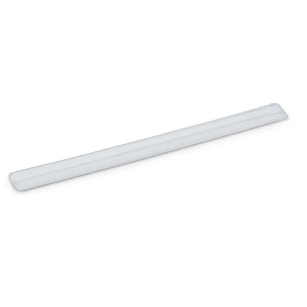 RAFAEL Fluorescent slap band Satin silver