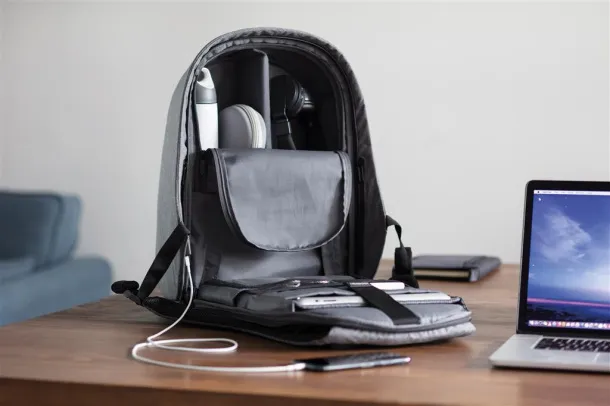  Bobby Hero XL, Anti-theft backpack - XD Design Grey Anthracite