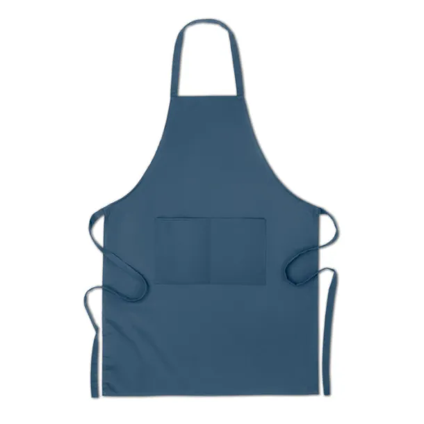 RAIPUR COLOUR Organic cotton apron 200 gr/m² Blue