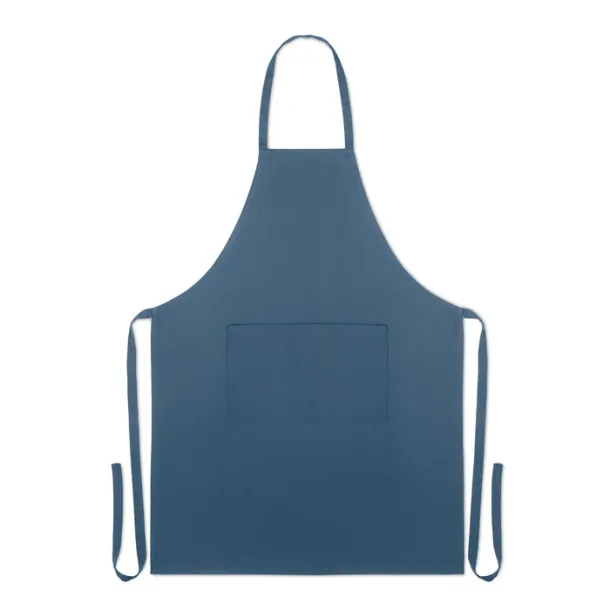 RAIPUR COLOUR Organic cotton apron 200 gr/m² Blue