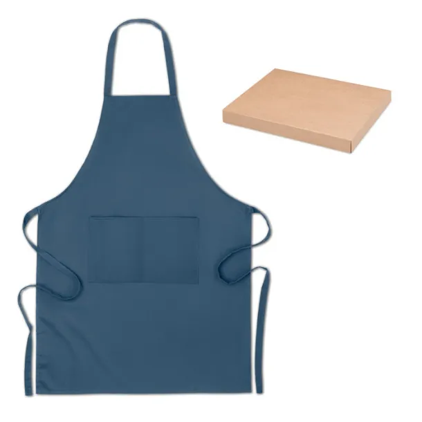 RAIPUR COLOUR Organic cotton apron 200 gr/m² Blue