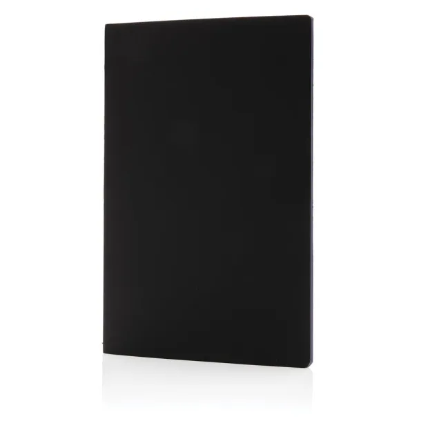  Softcover PU notebook with colored edge - XD Collection blue 
