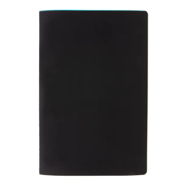  Softcover PU notebook with colored edge - XD Collection blue 