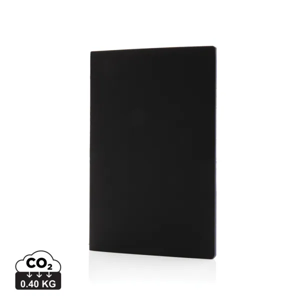  Softcover PU notebook with colored edge - XD Collection blue 