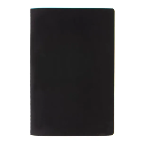  Softcover PU notebook with colored edge - XD Collection Blue 
