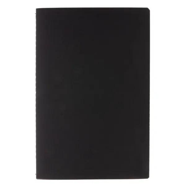  Notes s koricama od umjetne kože i obojanim rubovima - XD Collection Plava 