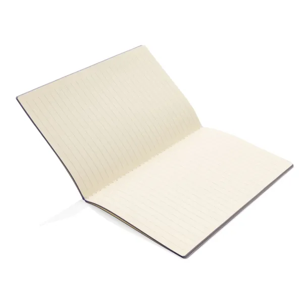 Notes s koricama od umjetne kože i obojanim rubovima - XD Collection Plava 