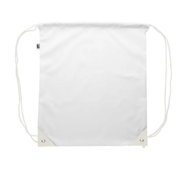 CreaDraw Plus RPET custom drawstring bag White