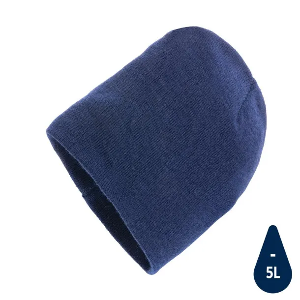  Impact AWARE™ classic beanie with Polylana® - XD Collection Navy Blue 