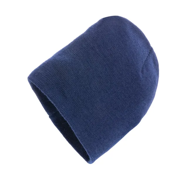  Impact AWARE™ classic beanie with Polylana® - XD Collection Navy Blue 