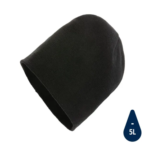  Impact AWARE™ classic beanie with Polylana® - XD Collection Black 