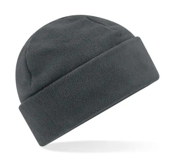  Recycled Fleece Cuffed Beanie - Beechfield Steel Grey