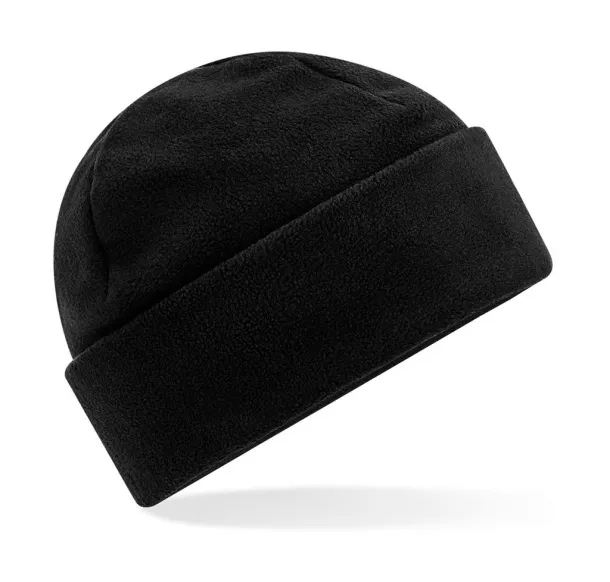  Recycled Fleece Cuffed Beanie - Beechfield Black