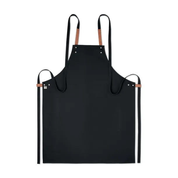 NAGPUR COLOUR Organic cotton apron 340 gr/m² Black