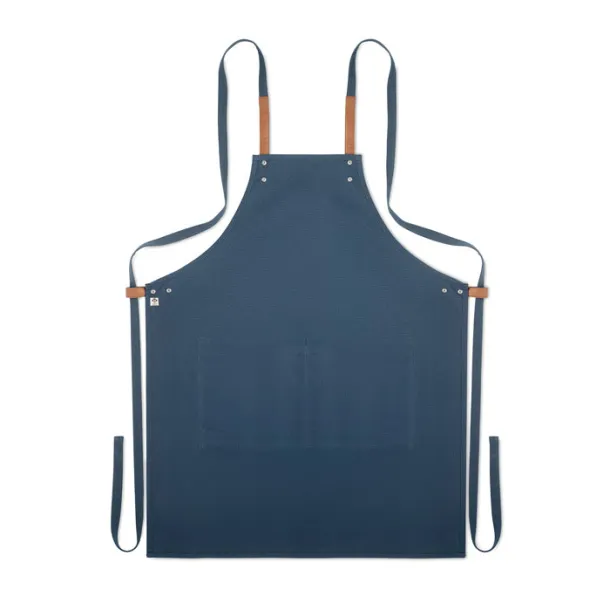 NAGPUR COLOUR Organic cotton apron 340 gr/m² Blue