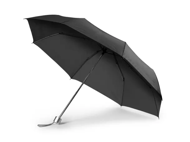 SUPER MINI foldable umbrella with manual opening - CASTELLI Black