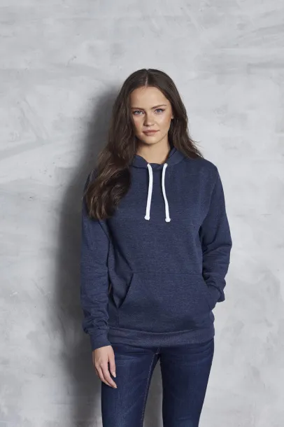 HEATHER HOODIE Ženska majica s kapuljačom - Just Hoods Navy Heather