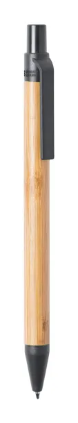 Roak bamboo ballpoint pen Black