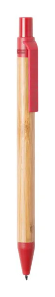 Roak bamboo ballpoint pen Red