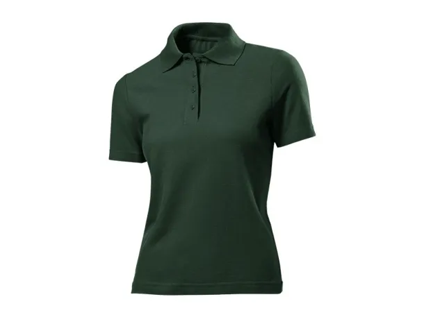 UNA women’s jersey polo shirt - EXPLODE Green