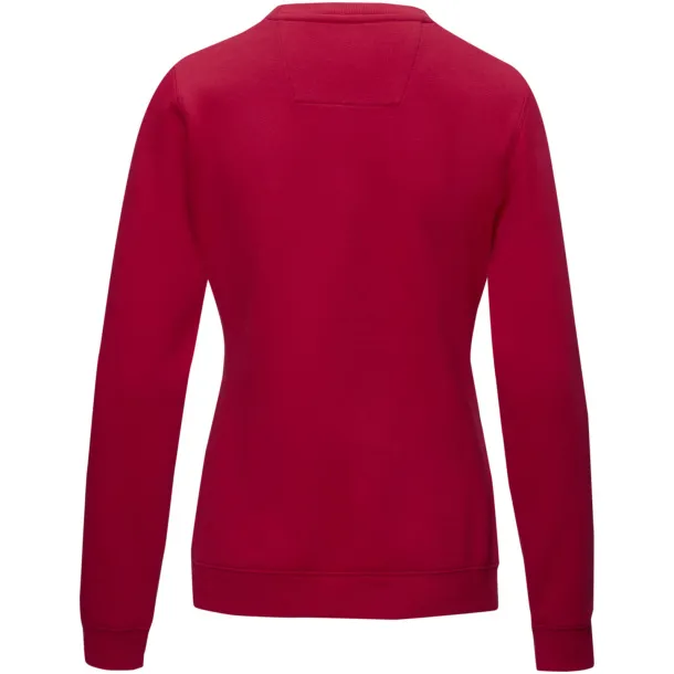 Jasper women’s GOTS organic GRS recycled crewneck sweater - Elevate NXT Red