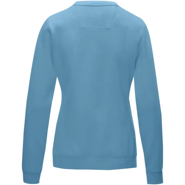 Jasper women’s GOTS organic GRS recycled crewneck sweater - Elevate NXT NXT blue