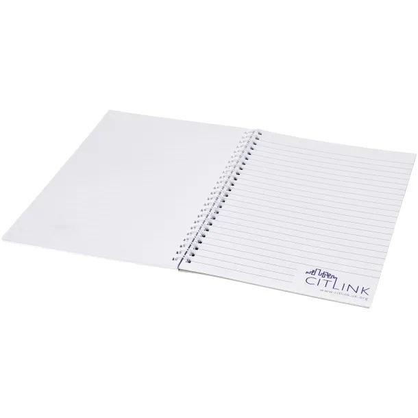 Desk-Mate® wire-o A5 notebook - Unbranded White