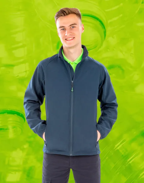  Muška jakna od recikliranog dvoslojnog softshella - Result Recycled
