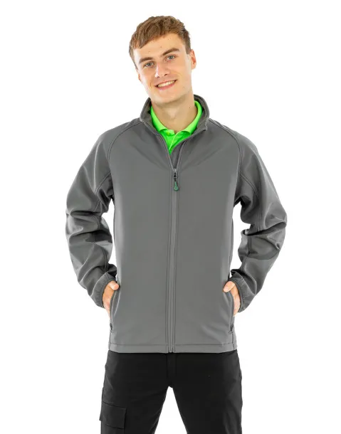  Men's Recycled 2-Layer Printable Softshell Jacket - Result Genuine Recycled