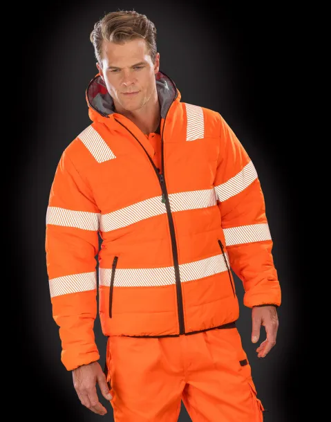  Recycled Ripstop Padded Safety Jacket - Result Genuine Recycled