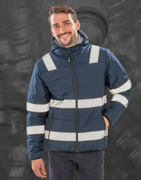  Recycled Ripstop Padded Safety Jacket - Result Recycled