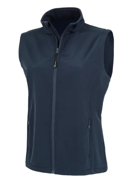  Women's Recycled 2-Layer Printable Softshell B/W - Result Genuine Recycled Navy